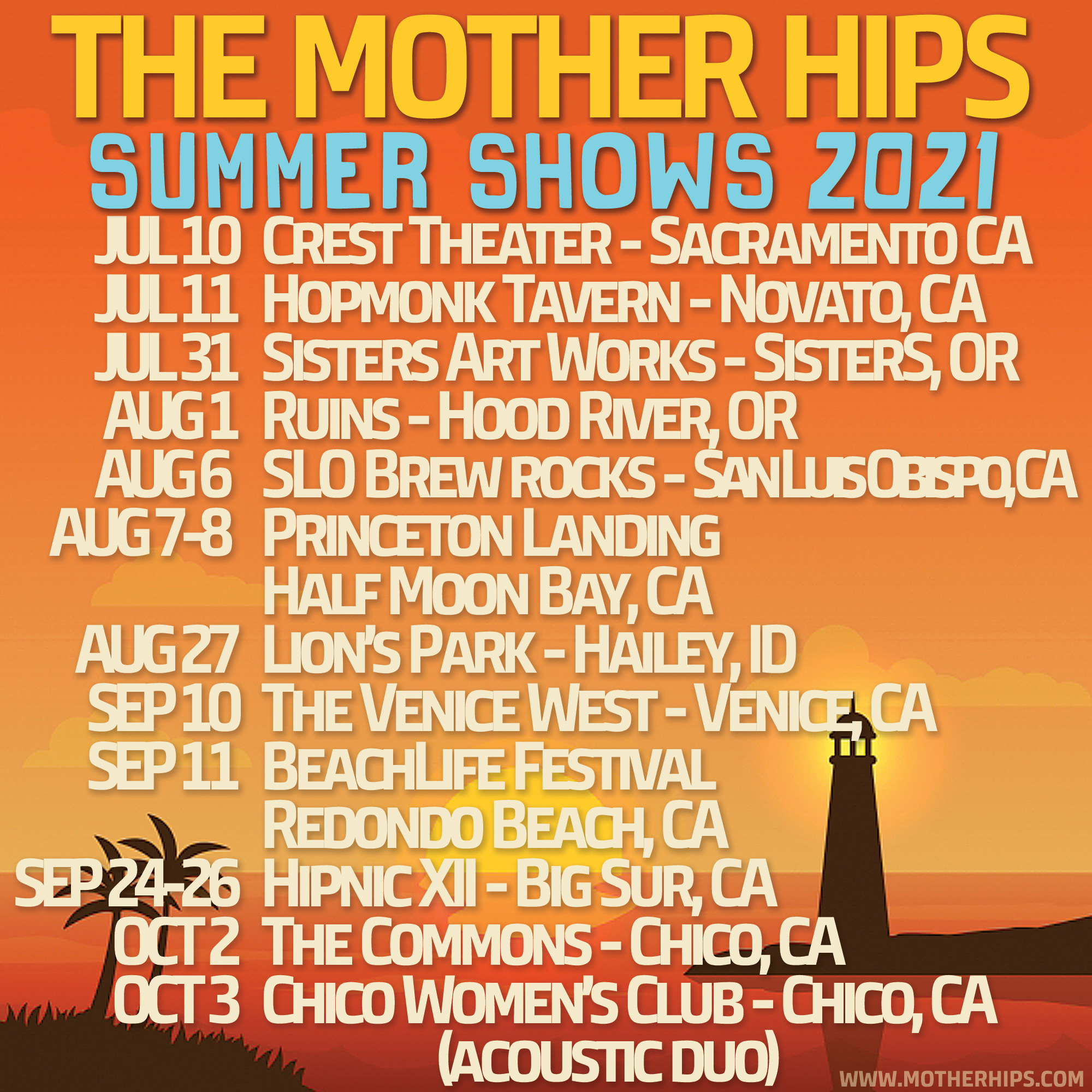 the mother hips tour