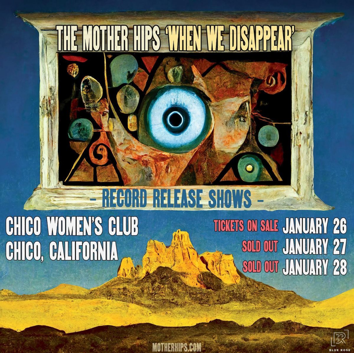 Record Release Shows at Chico Women's Club The Mother Hips
